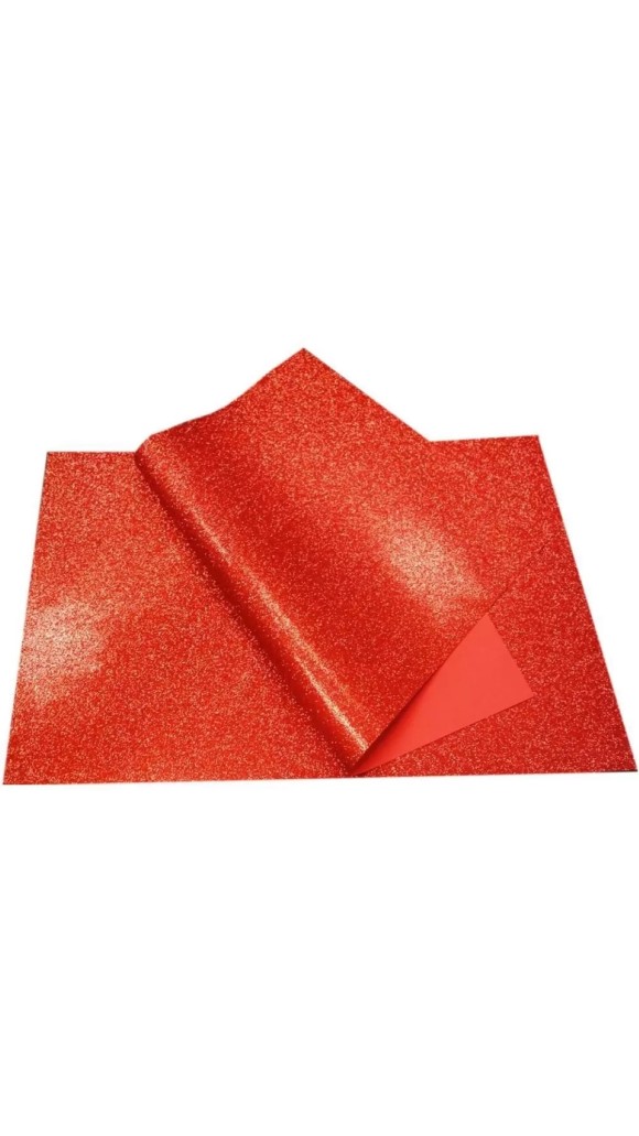 E.V.A. GLITTER 40X60CM PCT C/05 FOLHAS PLANETA T