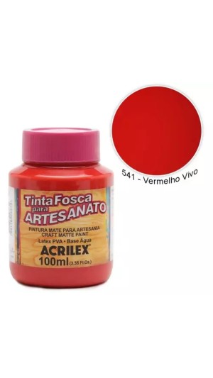 TINTA PVA FOSCA 100ML NEW ACRILEX