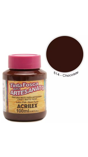 TINTA PVA FOSCA 100ML NEW ACRILEX