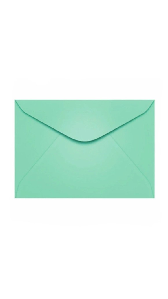 ENVELOPE VISITA VERDE TAHITI 72X108 SCRITY PACOTE C/10 UNID.