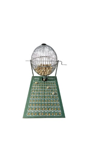 GLOBO BINGO Nº3 CROMADO 1 A 100 VISPORA TREIS REIS