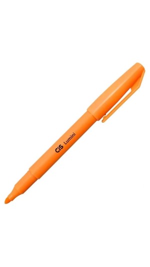 MARCA TEXTO LUMINI CIS LARANJA