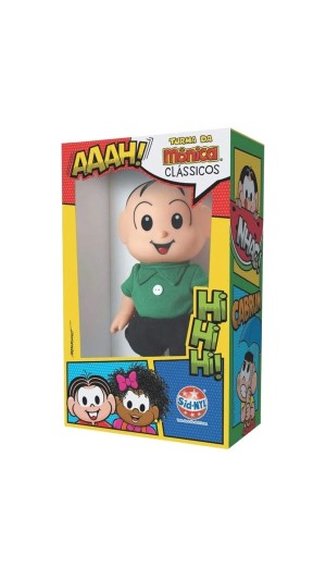 BONECA TURMA DA MÔNICA CLÁSSICOS 25CM SID-NYL
