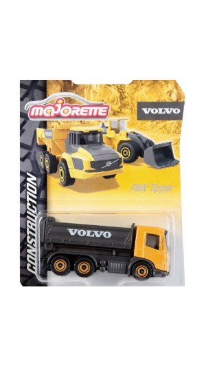 MAJORETTE COLEÇÃO CONSTRUCTION VOLVO 1:64 CALIFORNIA TOYS