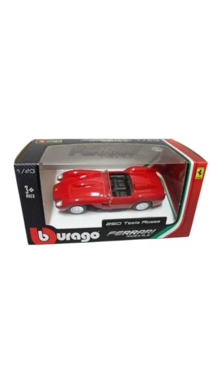 BBURAGO COLEÇÃO FERRARI RACE+PLAY 1:43 CALIFORNIA TOYS