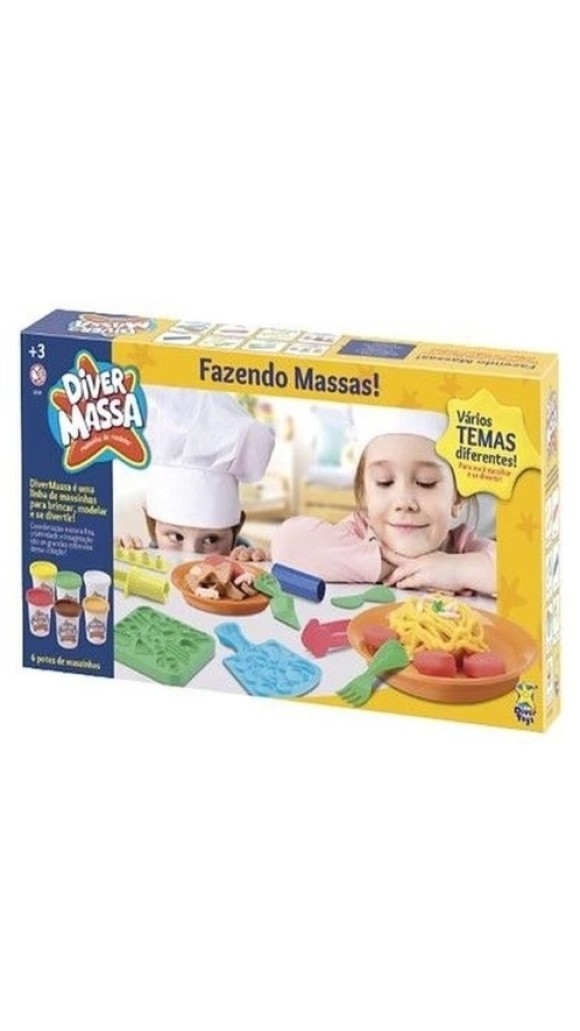 DIVER MASSA FAZENDO MASSAS DIVERTOYS