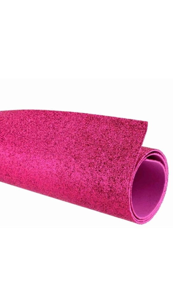 E.V.A. GLITTER 40X60CM PCT C/05 FOLHAS PLANETA T