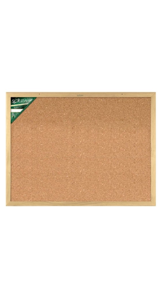 QUADRO CORTICA MADEIRA 120X90 STD MOLD.POP SOUZA