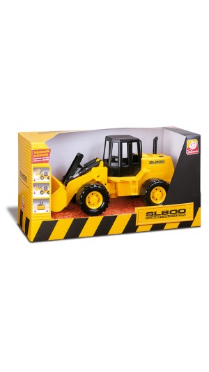 TRATOR PLAST.ESCAVADEIRA SL800 CONSTRUCTION SILMAR BRINQUEDOS