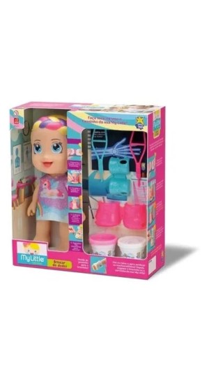 BONECA MY LITTLE COLLECTION BRINCAR DE DODÓI DIVERTOYS