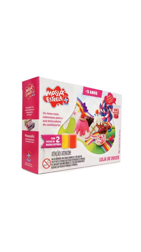 JOGO LOJA DE DOCES COM MASSA ESTRELA