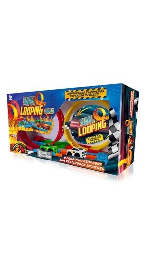 PISTA SUPER LOOPING DUPLO C/02 CARROS PICA-PAU