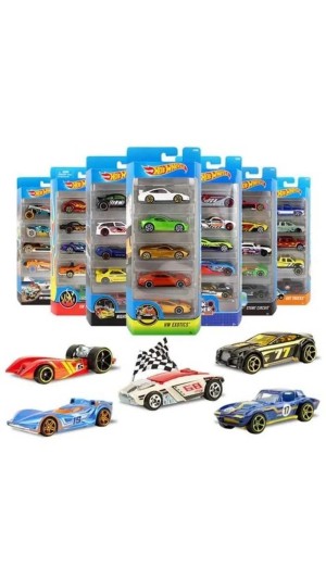 HOT WHEELS PACK C/05 CARRINHOS 1806 MATTEL