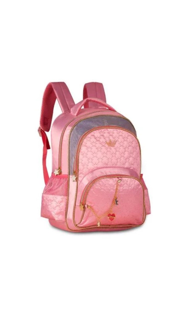 MOCHILA 2 ALÇAS JUV.FEM.SWEET QUEEN SQ23060J CLIO