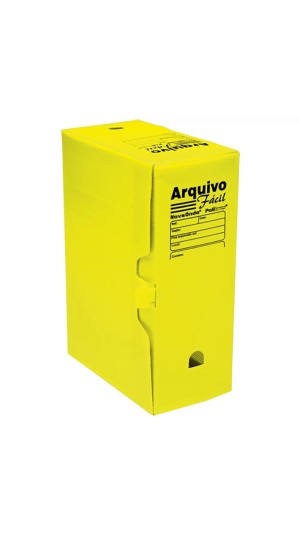 ARQUIVO MORTO 130MM NOVAONDA C/IMP. POLIBRAS PACOTE C/10 UNID.