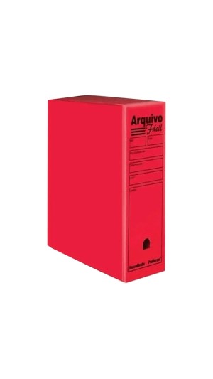 ARQUIVO MORTO 130MM NOVAONDA C/IMP. POLIBRAS PACOTE C/10 UNID.