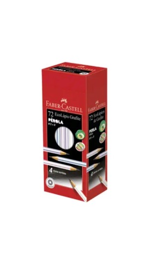 LAPIS PRETO PEROLA FABER-CASTELL CAIXA C/72 UNID.