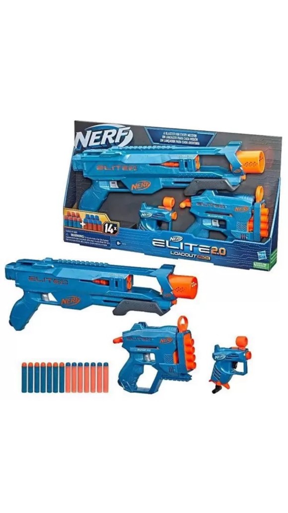 NERF ELITE 2.0 LOADOUT PACK C/03 F4179 HASBRO