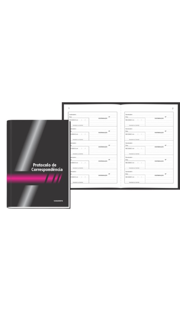 LIVRO PROT.CORRESPONDÊNCIA 1/4 154X216 104 FLS 4516 SIDGRAPH PCT C/05 UNID.