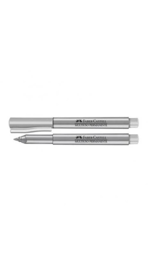MARCADOR MULTIUSO PERM. 1.0MM METAL FABER-CASTELL