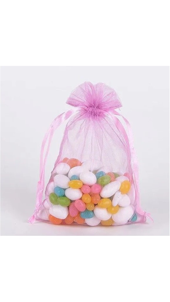 SACO DE ORGANZA 14X20 MAKE+