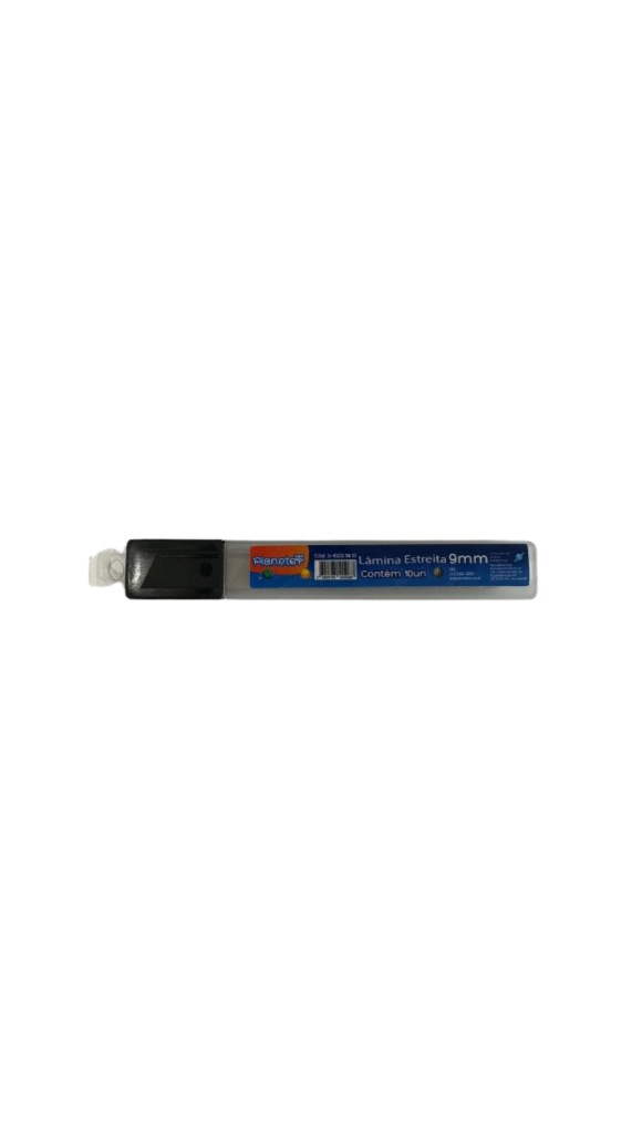 LAMINA ESTILETE 9MM ESTREITA PLANETA T PCT C/10 UNID