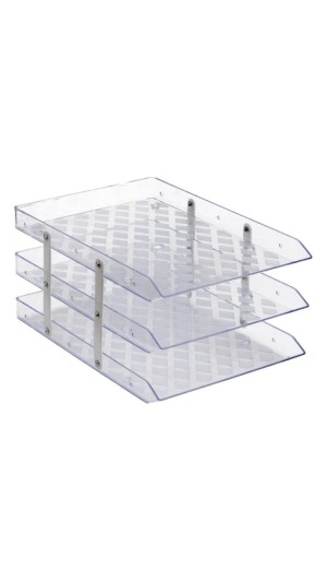 CAIXA CORRESPONDÊNCIA TRIPLA FIXA CRISTAL