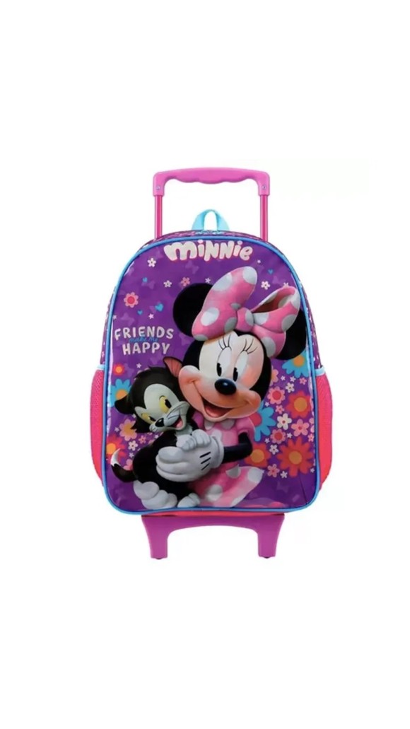 MOCHILA C/CARR.FEM.14 MINNIE X1 2024 XERYUS