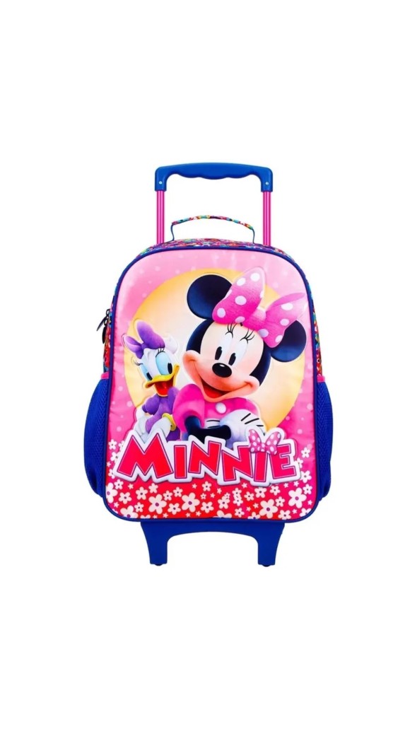 MOCHILA C/CARR.FEM.14 MINNIE R 2024 XERYUS