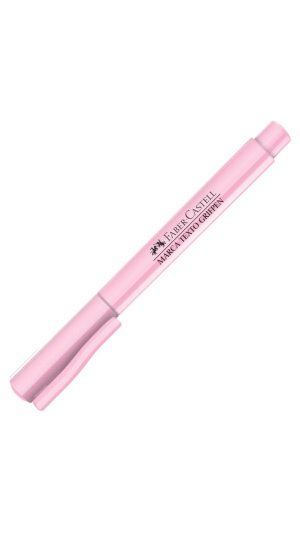 MARCA TEXTO GRIFPEN CORES PASTEL FABER-CASTELL