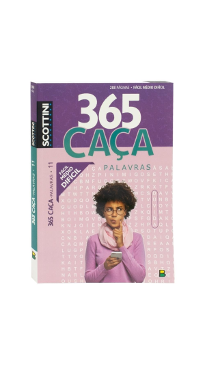 LIVRO 365 CAÇA-PALAVRAS N°11 288 PÁGINAS ED.BRASILEITURA