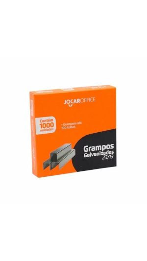 GRAMPO 23/13 1.000 GALVANIZADO JOCAR OFFICE