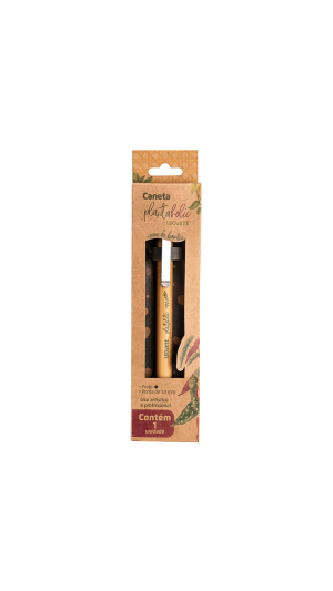 CANETA ESF.1.0 PREMIUM BAMBU PLANTAHOLIC LEOARTE
