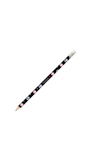 LAPIS PRETO C/BORRACHA PANDA SORTIDO TILIBRA