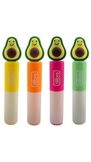 MARCA TEXTO ABACATINHO CORES TILIBRA CAIXA C/25