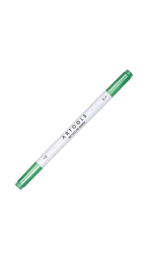 CANETA PINCEL DUAL BRUSH ARTOOLS METÁLICO