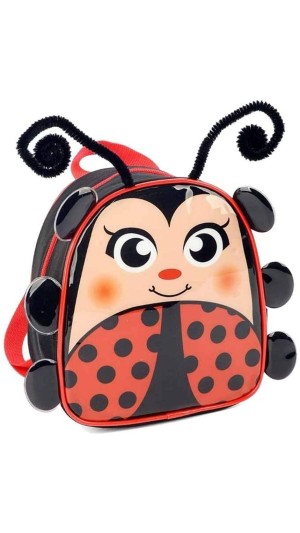 LANCHEIRA TERM.FEM.BICHINHOS JOANINHA VERMELHO