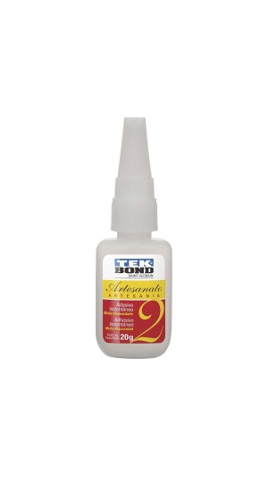 COLA ADESIVO INSTANTÂNEO ARTESANATO N2 20G